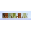 Love Letter Color Printing Waterproof Durable Magnetic Ruler 