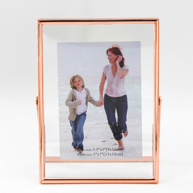 Factory Wholesale Modern Metal Texture Adjustable Picture Frame 