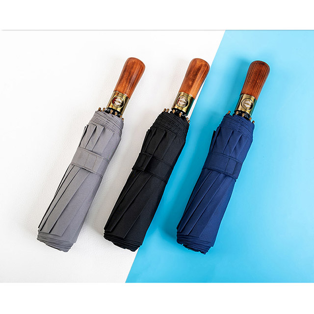 Comfortable Hold Automatic Design Folding Large Flathalo Umbrella 