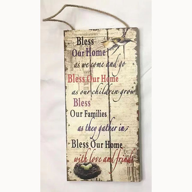 Blessing From Christ Density Board Decorative Christian Products 