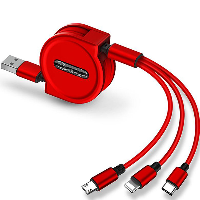 Classic Cool Solid And Durable 3-in-1 Data Cable 