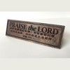 Praise The Lord Three Dimensional Imitation Copper Ornament 