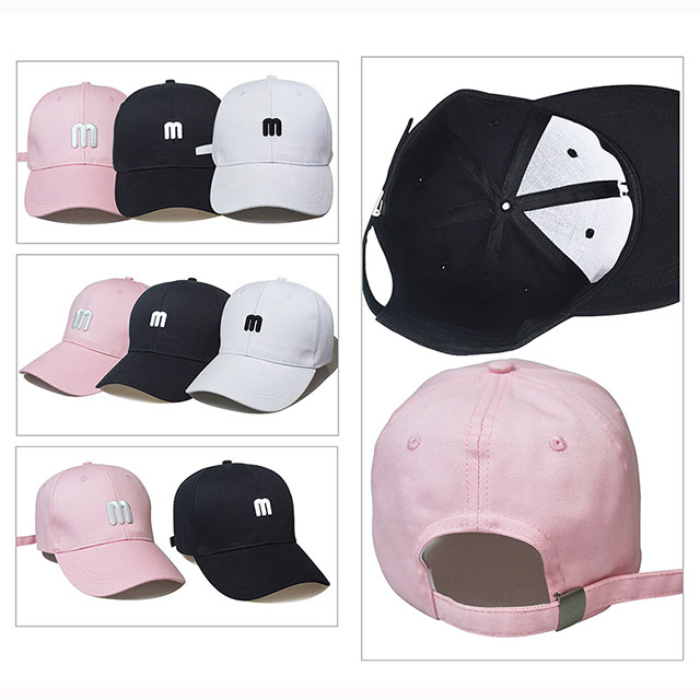 Customized Logo Fashion Sports Cotton Neutral Baseball Cap 
