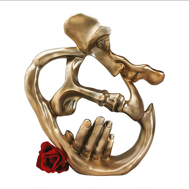 Wall Decoration Crafts Modern Personalized Figurine Resin Statue 