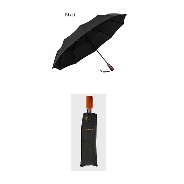 Low-profile Darker Colors Artwork Folding Umbrella For Men 