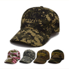 Custom Logo Promotion Cotton Camouflage Neutral Baseball Cap 