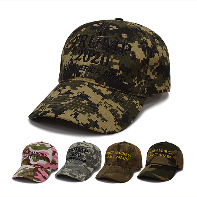Custom Logo Promotion Cotton Camouflage Neutral Baseball Cap 