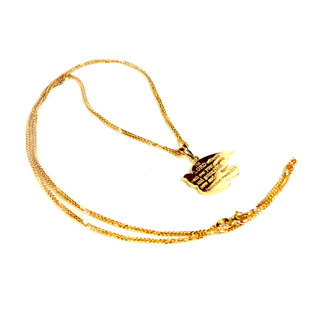 Unique Gift Necklace Jewelry Dove Christian Custom Pendant