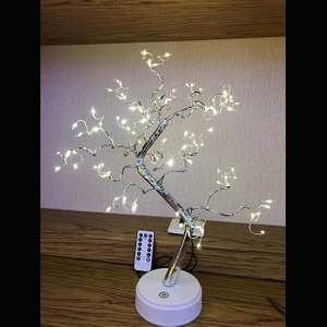 Warm Color Rice Shaped Bulb Tree LED Lamp 