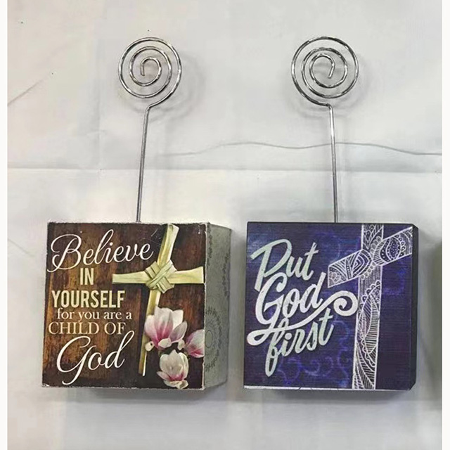 Creativity Office Decoration Business Card Hanger Christian Gift 
