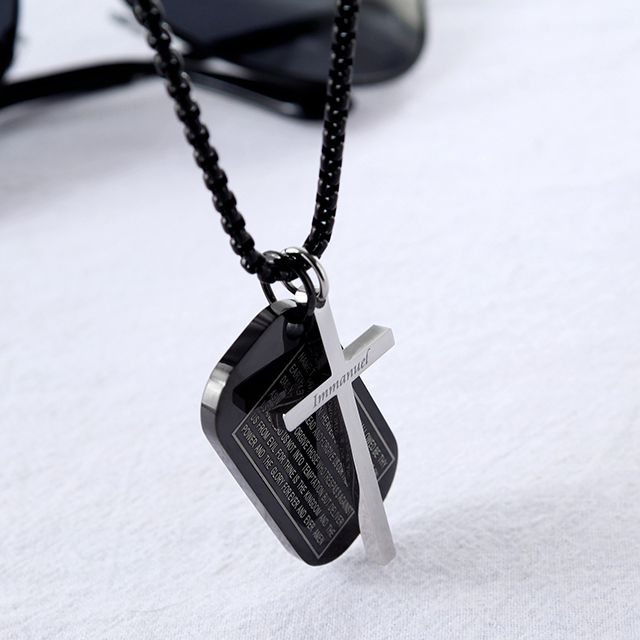 Hot Sale Jewelry Personality Coolest Pendant Christian Necklace