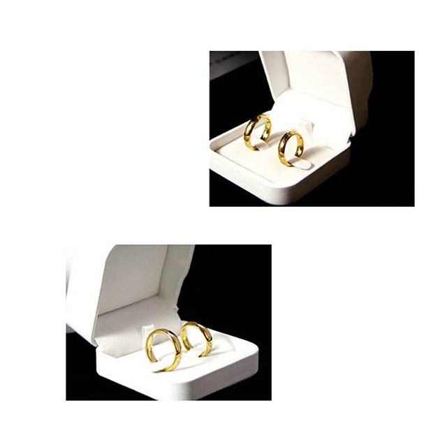 Wedding Gift Classic Salon Gold Plated Christian Ring