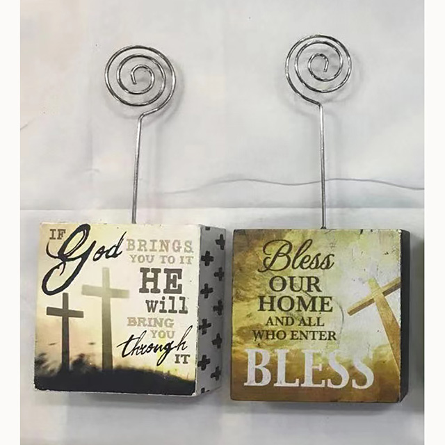 Creativity Office Decoration Business Card Hanger Christian Gift 