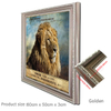 Lion Annotated Christian Scripture Photo Frame Oil Painting 