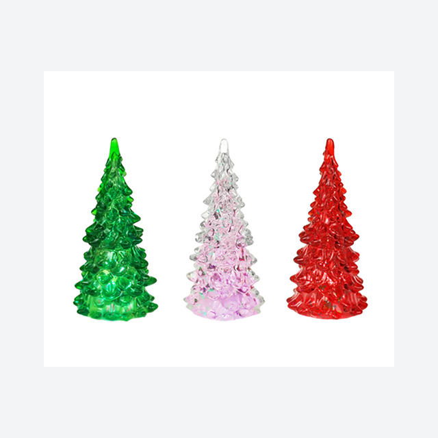 Candy Color Christmas Tree Table Christian LED Light