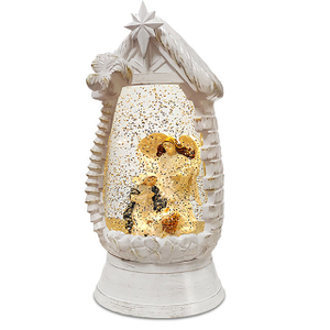 LED Lighted Nativity Figures With Music Christmas Gift
