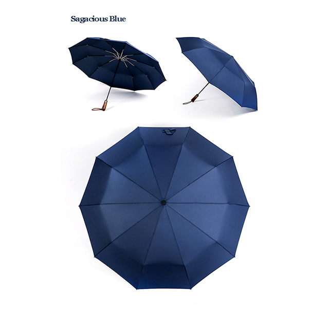 Comfortable Hold Automatic Design Folding Large Flathalo Umbrella 